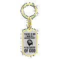 thumbnail image 4 of The Purpose Of God Stainless Steel or 18k Gold Premium Swivel Dog Tag Keychain, 4 of 10