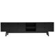thumbnail image 1 of Mueble para tv Evo 200cm - Negro Gaia Herbs Contemporáneo, 1 of 6