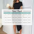 thumbnail image 3 of ZZwxWA Women's Summer Tie Waist Ribbed Midi Dress Short Sleeve Irregular Hem Bodycon Dresses, 3 of 6