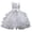 White, variant on Bmisegm Dresses for Girls Carnival Sequin Party Gown Sleeveless Stage Performance Toddler Girl Dresses