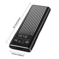 thumbnail image 2 of 16tb Portable External Hard Drive 3in Usb3.0 To Enclosure, Portable Exrnal Hard Dries 16tb,Black, 2 of 5