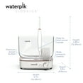 Waterpik Sidekick Countertop Travel Water Flosser, White with Rose Gold