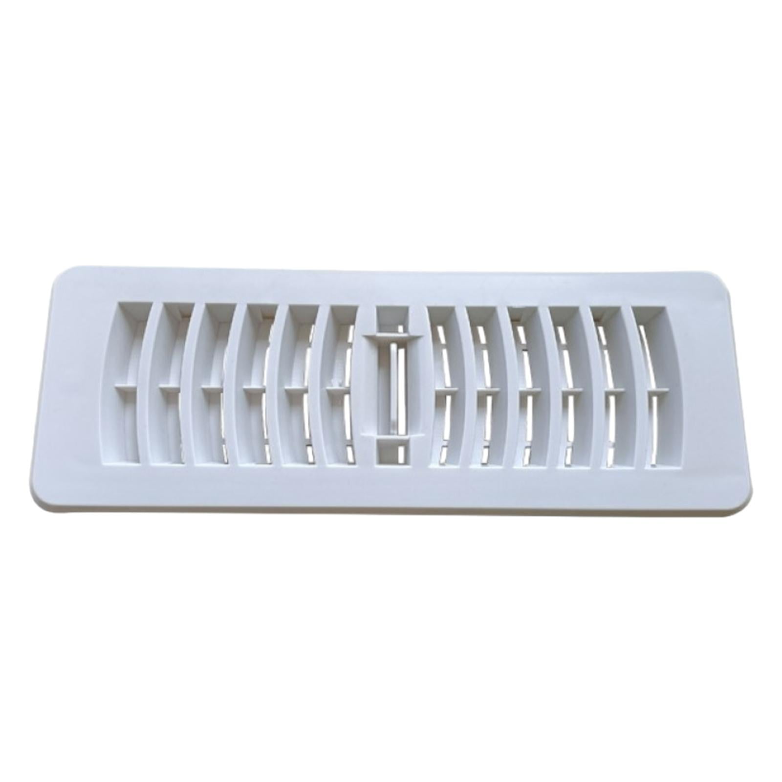 TISHITA Air Vent Deflector Floor Vent Deflector Adjust Air Supply Lever Air Vent Louver Floor Register Vent for Bathroom Home 4inchx12inch