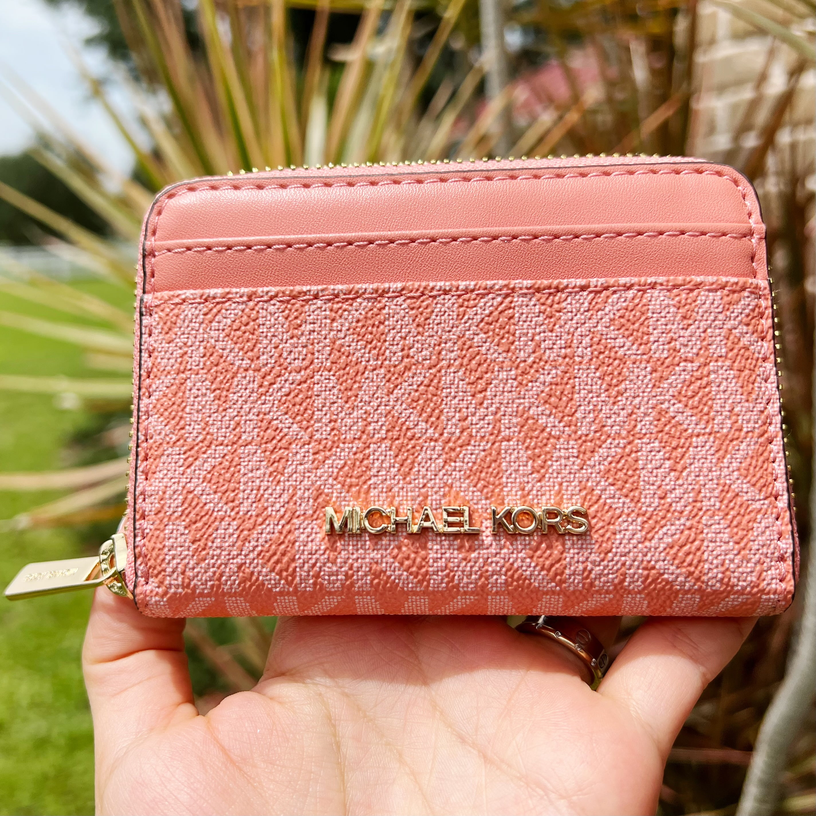 Michael Kors Women's Pink Wallets & Card Holders