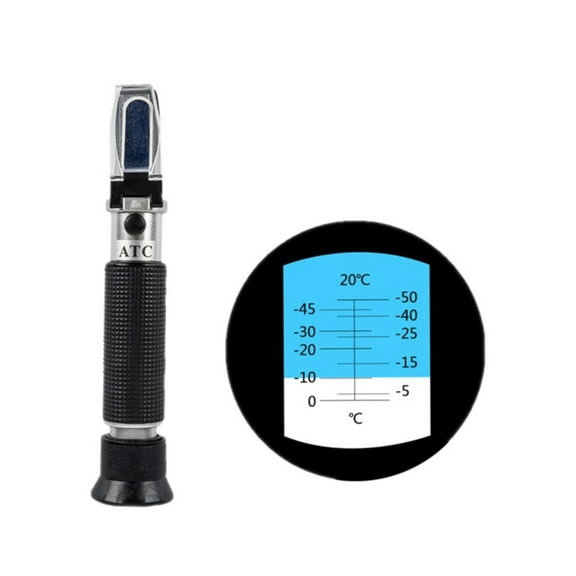 Portable Methanol Freezing Point Meter Freezing Point Tester, Glass Water Point Meter Refractometer ,Instant Results