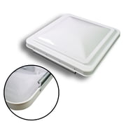 RV 14 x 14 Roof Vent Cover Replacement Lid-Motorhome Camper RV Trailer White (3)