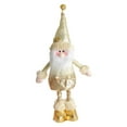 thumbnail image 3 of Figura navideña de peluche, recuerdo tradicional, cómoda y retráctil. Papá Noel, 3 of 9