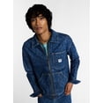 thumbnail image 2 of Kacey Lee Men's Denim Workwear Jacket, Sizes S-2XL, 2 of 7