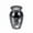 Gunmetel, variant on 73*45*33mm Small Keepsake Urn For Ashes Mini Cremation Urns For Ashes Portable Stainless Steel Memorial Ashes Holder-Your wings was ready but my heart was not / Forever remembered forever missed