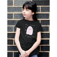 thumbnail image 2 of Spooky Night. Cute Happy Ghost T-Shirt Juniors -Image by Shutterstock,  Large, 2 of 4