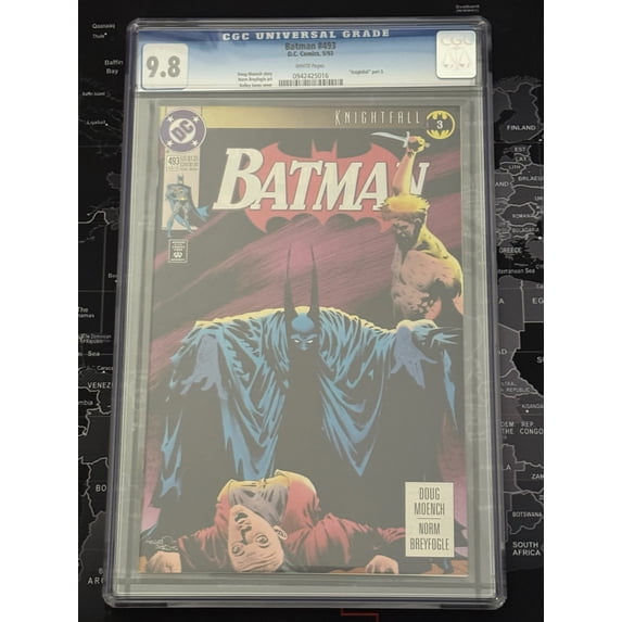 Batman #493 - CGC 9.8 Comic Book