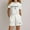 White, variant on SNKSDGM Girls Girls Easter Outfits Size 10-12 Birthday Girl Outfit 1 Year Old Long Sleeve Girls Fashion Letter Print Casual Loose Short Sleeve Suit Girls Summer Outfits Size 12-14 5 Years