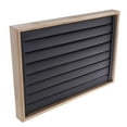 thumbnail image 3 of AMLESO Wooden Stackable Jewelry Trays Inserts PU Leather Jewelry Display Case Display Tray, 3 of 8