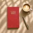 thumbnail image 6 of Dyegold 2027 Daily Planner Pocket Notebook Portable A6 Agenda Book 365 Day Undated Journal with Pen Loop for Goal Setting Task List To Do Organization, 6 of 9