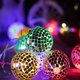 thumbnail image 4 of Cadena de Luces Led onlyliua Conos Espejo Decoración para Fiestas en casa, 4 of 7