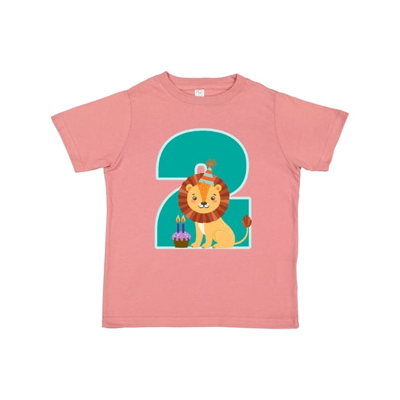 Inktastic 2nd Birthday Jungle Theme Boys or Girls Toddler T-Shirt