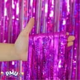 thumbnail image 6 of PMU Metallic Fringe Curtains (Hot Pink) 3ft x 8ft Pkg/1, 6 of 7
