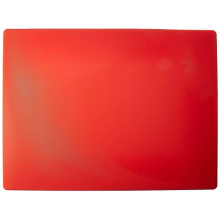 Winco Polyethylene Cutting Board, 1/2"H x 18"W x 24"D, Red