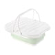 thumbnail image 5 of Cesta de Picnic plegable con tapa, bolso con asa, cesta de almacenamiento de ropa sucia, fregadero de Camping para cocina, hogar, senderismo, RV Verde, 5 of 8