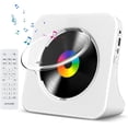 thumbnail image 1 of Reproductor de CD Gueray portátil de escritorio Bluetooth con altavoz HiFi, 1 of 8
