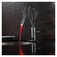 thumbnail image 6 of Bathroom Faucet Led Faucet Chrome Basin Faucet Cold Hot Brass Waterfall Faucet Mixer Sink Tap Single Handle Bathroom Tap ,360° Swivel Spout, 6 of 7