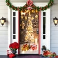 thumbnail image 4 of YOHAVEN Christmas Door Cover Decoration, Festive Merry Christmas Door Curtain, Holiday Decorations for Front Door, School and Office Door Décor, Christmas Wrapping Paper, Holiday Party Décor, 4 of 6