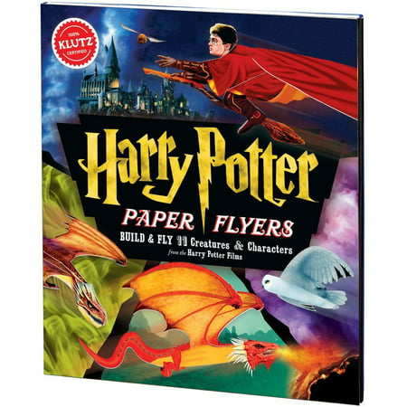Klutz Harry Potter Paper Flyers Kit - Build & Fly 11 Creatures and Characters
