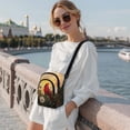 thumbnail image 2 of TSOVTHRID Cardinal Daisy Sunset Print Cell Phone Crossbody Bag Sleeve with Zipper Closure for Women Travel Small Crossbody Purse with Adjustable Strap, 2 of 7