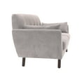 thumbnail image 3 of Serta Artesia - Loveseat - 2 seats - armrests - polyester, microfiber, linen, hardwood frame - ivory, 3 of 8