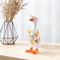 thumbnail image 7 of RUINIXCW 7 Inch Goose Outfits 4Sets Desk Duck Outfit Mini Porch Goose Outfit  for Desk Goose Figurine Spring Summer Desk Goose Clothes and Hat Set (No Goose), 7 of 7