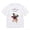 White, variant on Men's T-Shirt Pug With Rose And Bowtie Comfortable And Versatile Outdoor Casual Short Sleeve