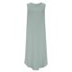 thumbnail image 2 of TaTaai Women Solid Color Sleeveless Turndown Collar Button Closure Cotton Linen Dress Casual Fashion Comfortable Long Dress for Summer Daily Vacation Gift, 2 of 6