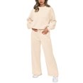 thumbnail image 3 of Conjunto Deportivo PRETTYGARDEN Otoño 2025 2 Piezas Beige Talla M, 3 of 9