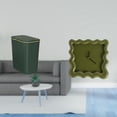 thumbnail image 2 of Contenedor de compostaje para residuos de cocina,Cubo de basura de cocina con tapa Cesta para compostaje,Reloj de pared,Reloj de pared decorativo para baño y dormitorio.,Reloj de pared, 2 of 8