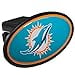 thumbnail image 3 of NFL Miami Dolphins Plastic Logo Hitch Cover, Class III, 3 of 3