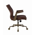thumbnail image 4 of Acme Attica Office Chair in Espresso Top Grain Leather, 4 of 7
