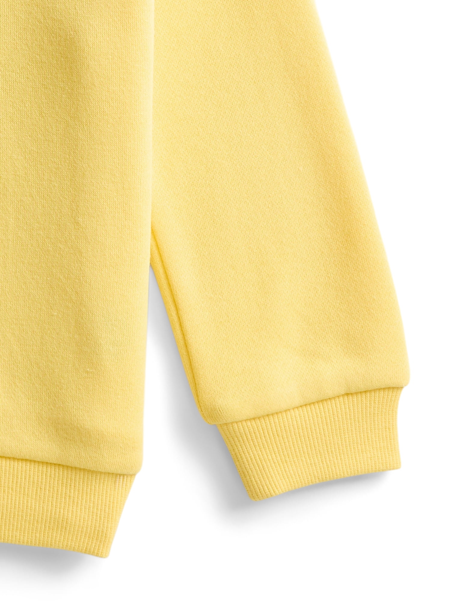 Wonder Nation Toddler Girls Fleece Sweatshirt with Long Sleeves, Sizes 2T-5T
