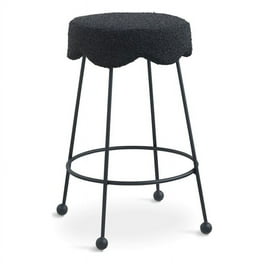 Meridian Furniture Fleur Boucle Fabric Counter Stool Meridian Furniture Fleur Boucle Fabric Counter Stool