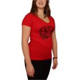 thumbnail image 2 of Reebok Womens UFC Dallas Graphic T-Shirt, Red, Small, 2 of 4