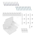 thumbnail image 4 of Estante para cámara de 3 uds, estantes de pared pequeños, estante flotante, fácil de instalar, soporte de vigilancia acrílico para montaje en pared, 4 of 8