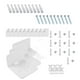 thumbnail image 5 of Estante flotante,Estantes flotantes de acrílico para pared,baño,hogar,Estantes de pared,baño,sala de estar,cocina,oficina,Cámaras de seguridad Monitores para bebés Altavoces, 5 of 8