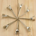 thumbnail image 6 of SPRING PARK 20 Pcs Flat Iron Single Prong Duck Alligator Hair Clips DIY Bows Accessories, 6 of 8