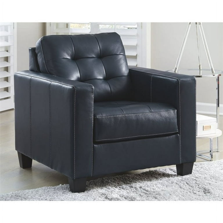 Ashley furniture leather accent chair sale