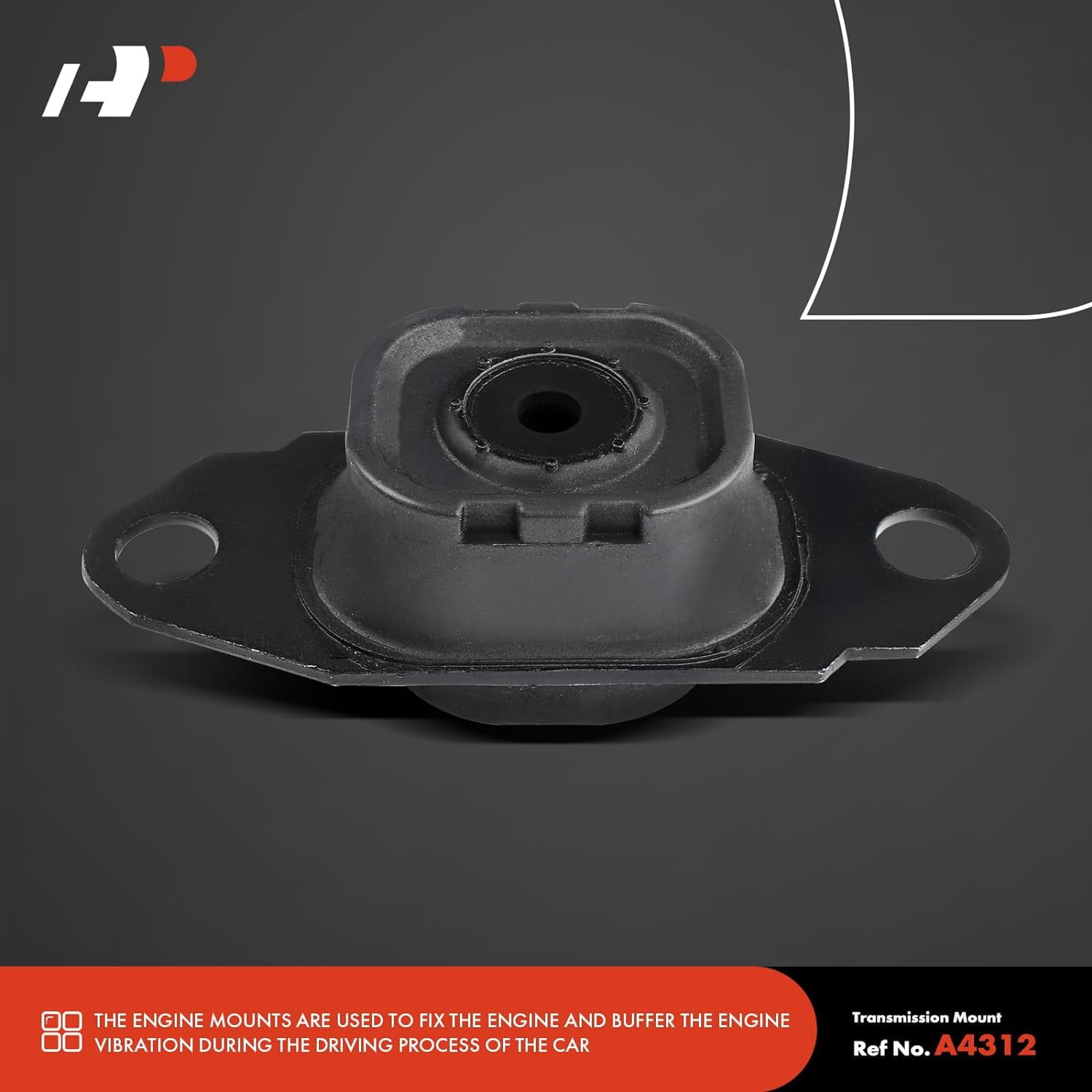 A-Premium Set of 4 Engine Motor Mount and Transmission Mount Kit Compatible with Nissan Versa 2007-2012, Cube 2009-2014, L4 1.8L, DOHC Petrol, Replace# 11220EL50A, 11360EL00A