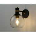 thumbnail image 2 of Maxim 10319 Cabin 1 Light 13" Tall Led Outdoor Wall Sconce - Bronze / Gold / Clear Glass, 2 of 5