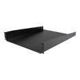 thumbnail image 1 of StarTech.com 2U Fixed Server Rack Mount Shelf, 22 Po Deep Steel Universal Cantilever Tray for 19 Pouces AV/Data/Network Equipment Rack with Cage Nuts & Screws, 50lbs Weight Capacity, 22 Pouces Deep 2U Network Rack Shelf (CABSHELF22) - Étagère de Rack - Noir - 2U - 22 Pouces - pour P/N : RK12OD2, RK2433BKM, RK2537BKM, RK3236BKF, Rk, 1 of 7
