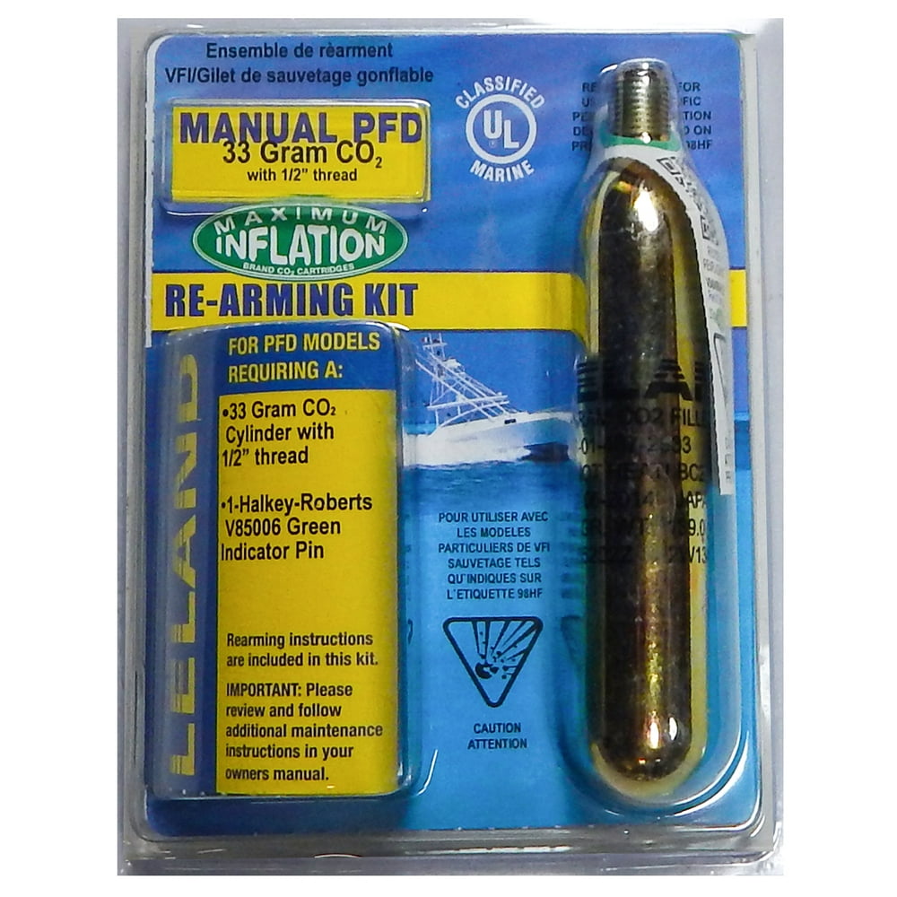 Inflatable PFD Manual Rearming Kit 33 g. 1/2