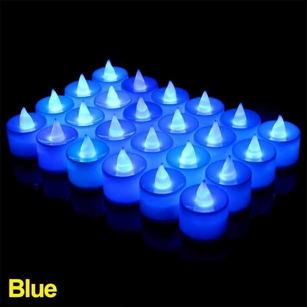 Velas electrónicas LED para decoración del hogar, lámpara de 12/3 piezas, sin llama, funciona con pilas, para boda, fiesta de cumpleaños