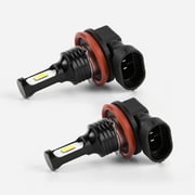 For Ford Flex 2009-2017 Xenon Headlight Bulbs,D3S High/Low Beam+ H11 LED Fog light Bulbs 4pc