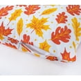 thumbnail image 3 of Autumn Decorations Fall Porch Outdoor Throw Pillow Covers Décor Maple Leaves Farmhouse Cushion Cases 18 x 18 Inch Set of 2 for Home Couch Sofa Patio Bench - Vibrant Autumn Leaves, 3 of 6